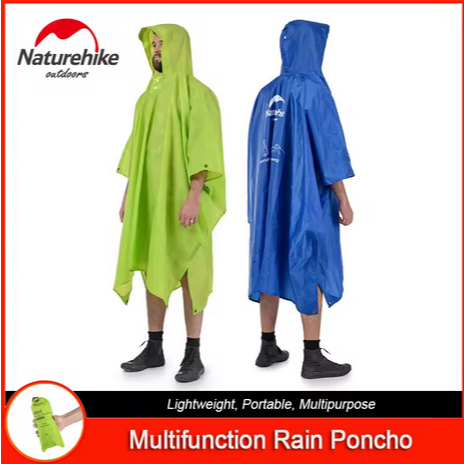 JAS HUJAN PONCO BAHAN 20D NATUREHIKE NH17D003-M -JAS HUJAN ULTRALIGHT