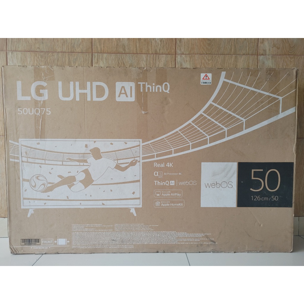 TV 50 inch smart webos LED 4k LG UHD ThinQ 50UQ75