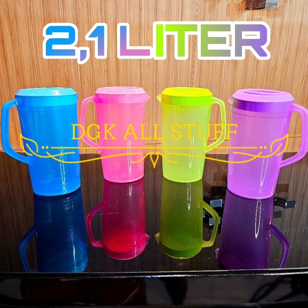 Teko Ceret Eskan Esgan Air Minum Teapot Water Jug Waterjug Pitcher 2,1L 2,1 L 2,1 Liter 2.1L 2.1 L 2