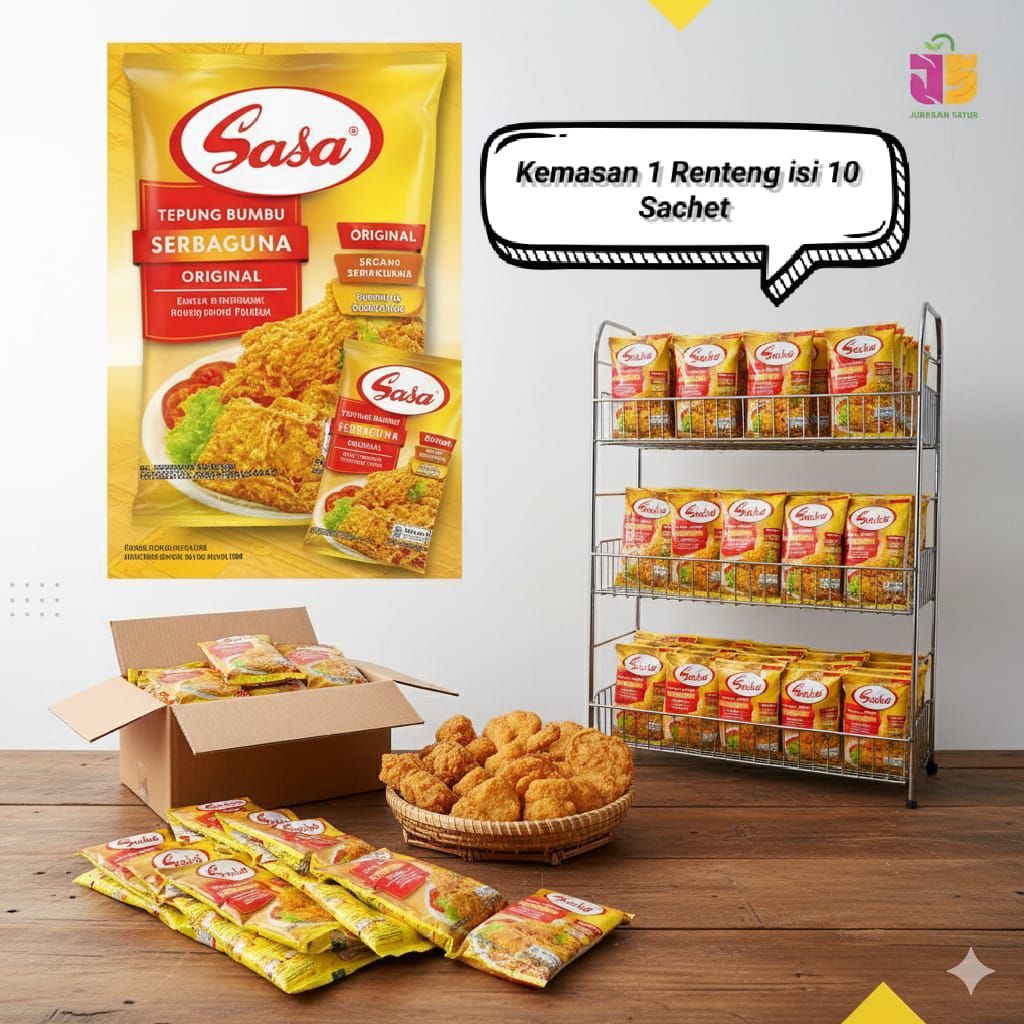 Sasa Tepung Bumbu Serbaguna Sasa Tepung bumbu 10sachet