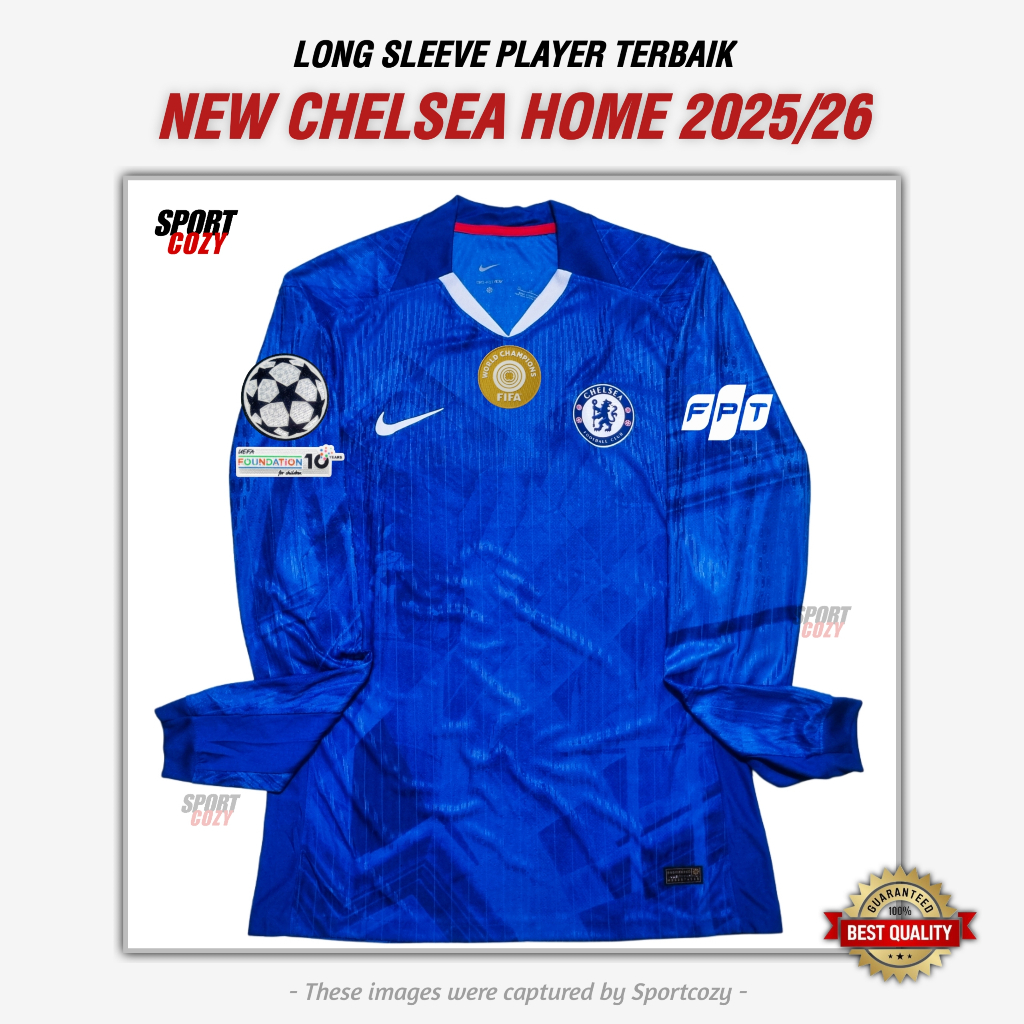 (PLAYER ISSUE LONG SLEEVE) JERSEY CFC HOME NEW SEASON 2025/2026 JERSEY PLAYER ISSUE TERBAIK