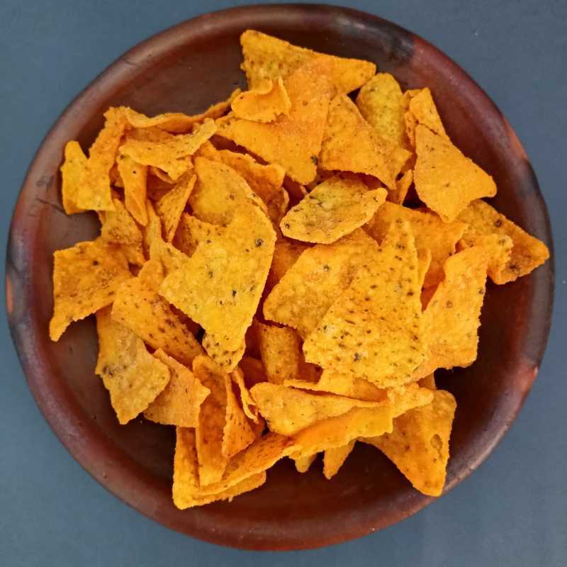 Snack Tortilla Balado Jagung Bakar | Happy Tos Kiloan | Snack Tortilla Jagung Segitiga | Aneka Cemil