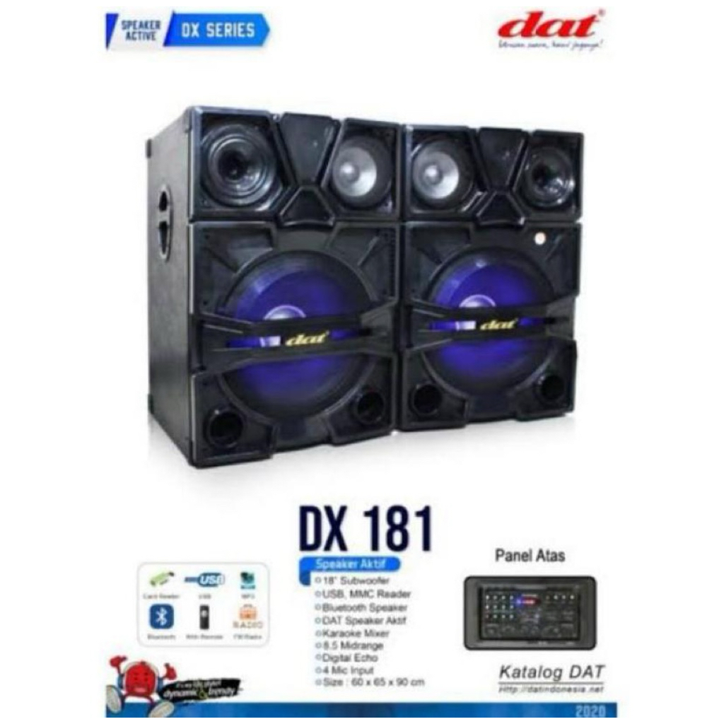 DAT SPEAKER ACTIVE DOUBLE DX181
