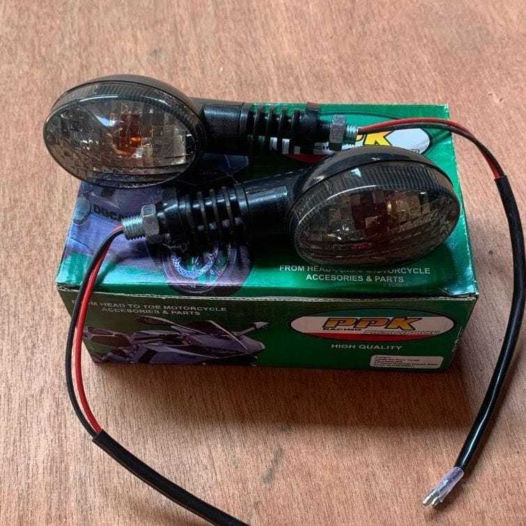 [Salamdaribinjai racing]Lampu Sein Sen Standar Ninja 250 Karbu W175 KLX 150 KLX 250 CRF Lampu Sein S