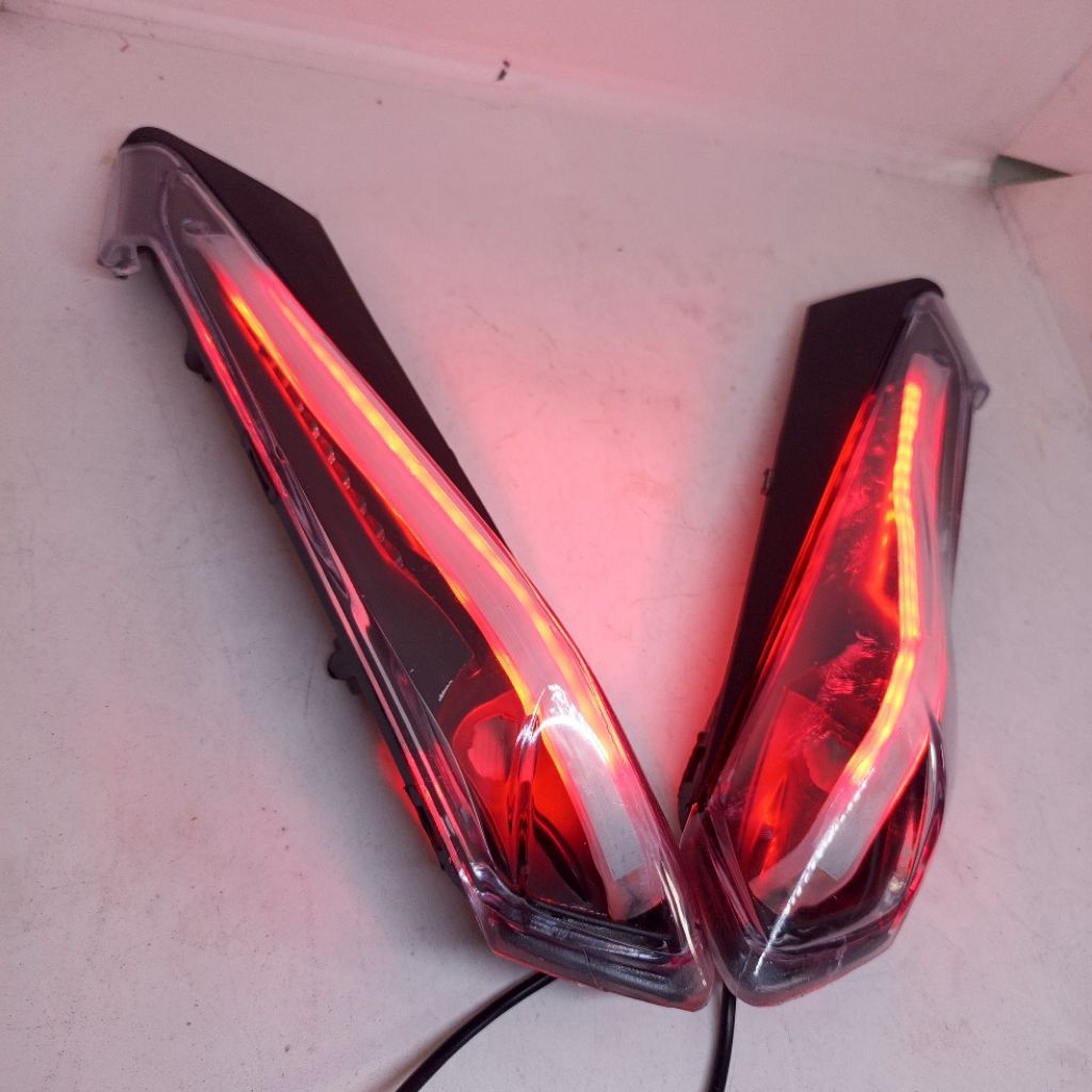 CUSTOM LAMPU SEIN DEPAN VARIO 110 TECHNO PLUS ALIS RUNING