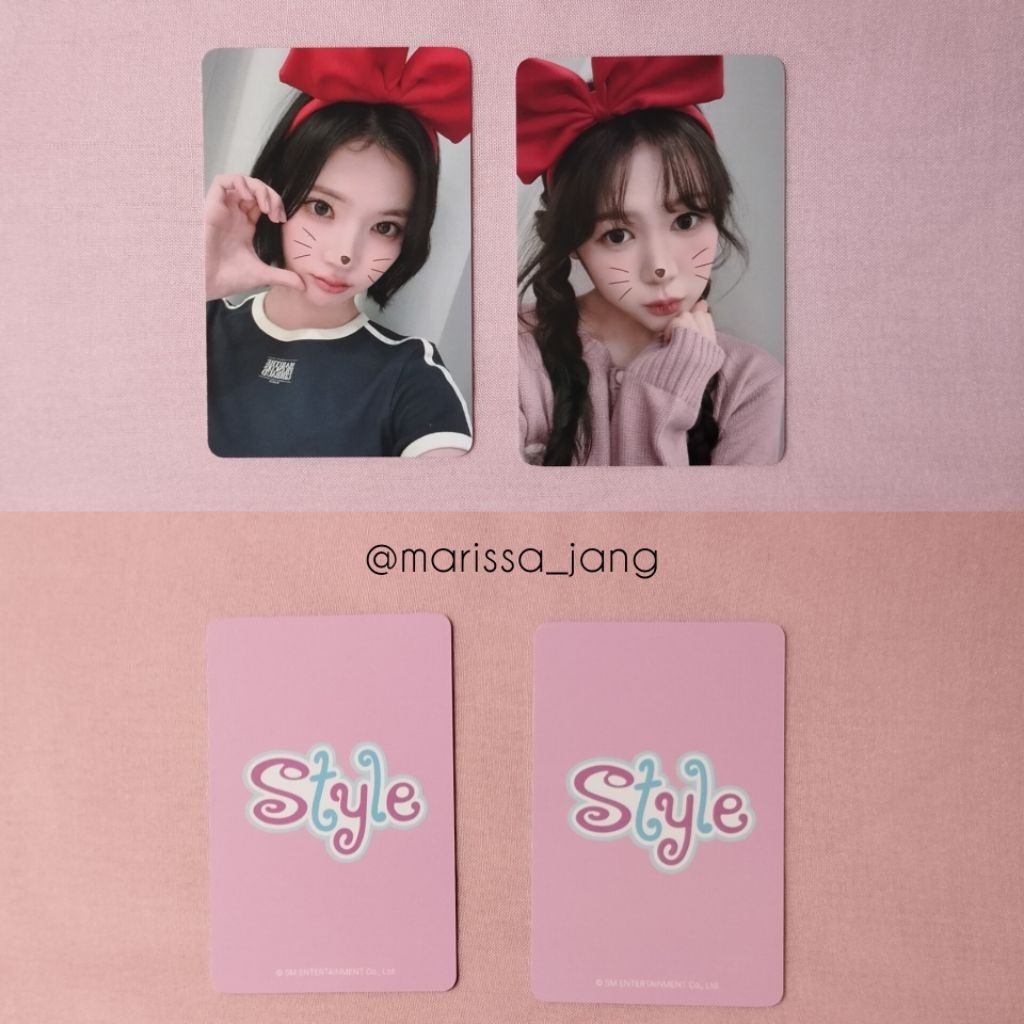 Photocard Hearts2hearts Style LD Everline Jiwoo Yeon