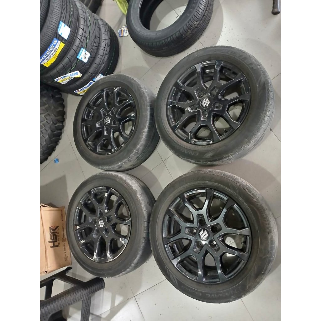 VELG MOBIL BEKAS ORI XL-7 RING 16 H5X114,3 + BAN 195 60 R16