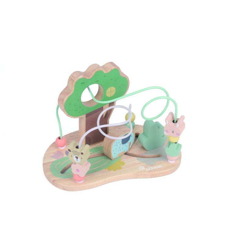 Bubble  Wooden Bead Maze