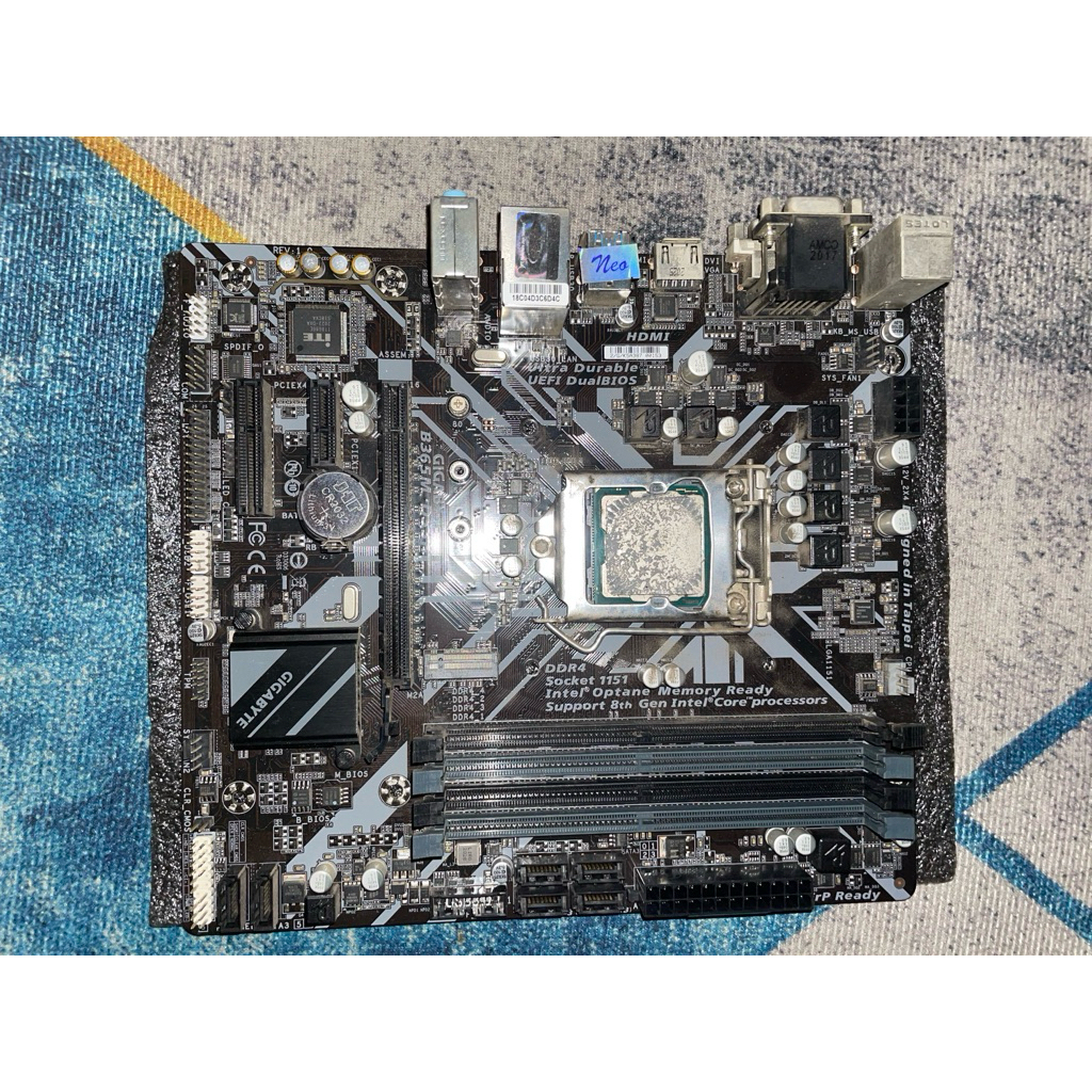 mobo b360 + i5 9400f