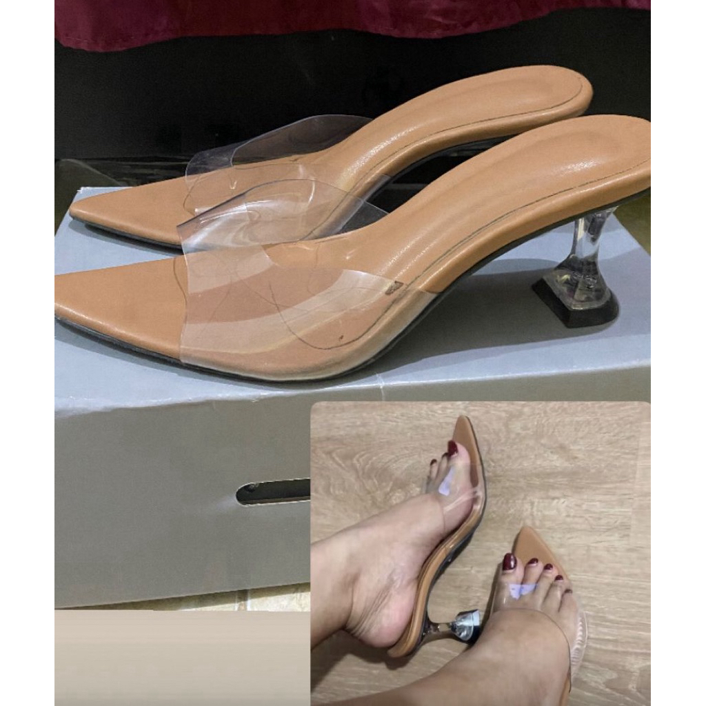 sendal heels preloved like new