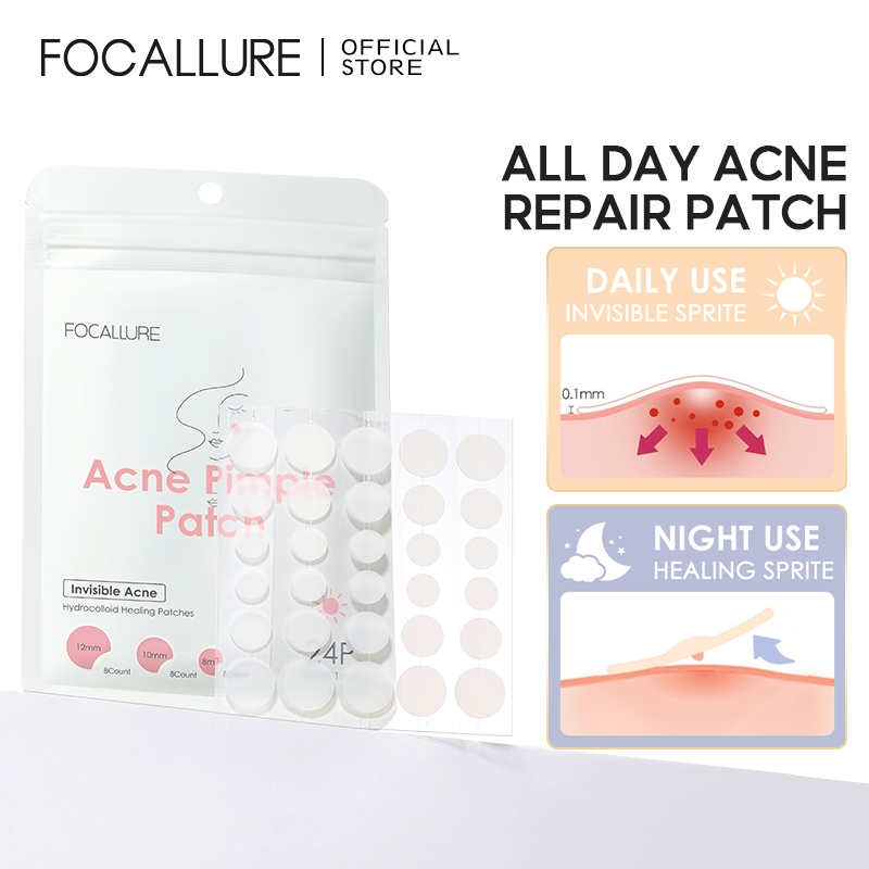 BPOM FOCALLURE Day /Night Spot Patch Acne Treatment Skin Care Acne Repair