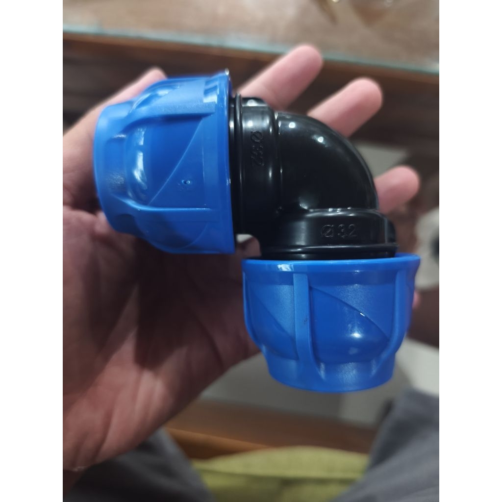 Elbow pipa HDPE 1 inch