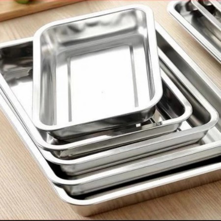 Nampan Stainless - Nampan Sayur Stainless - Nampan Lauk