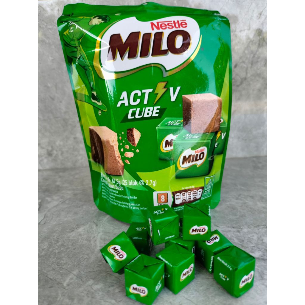 Milo cube permen Milo 25pcs