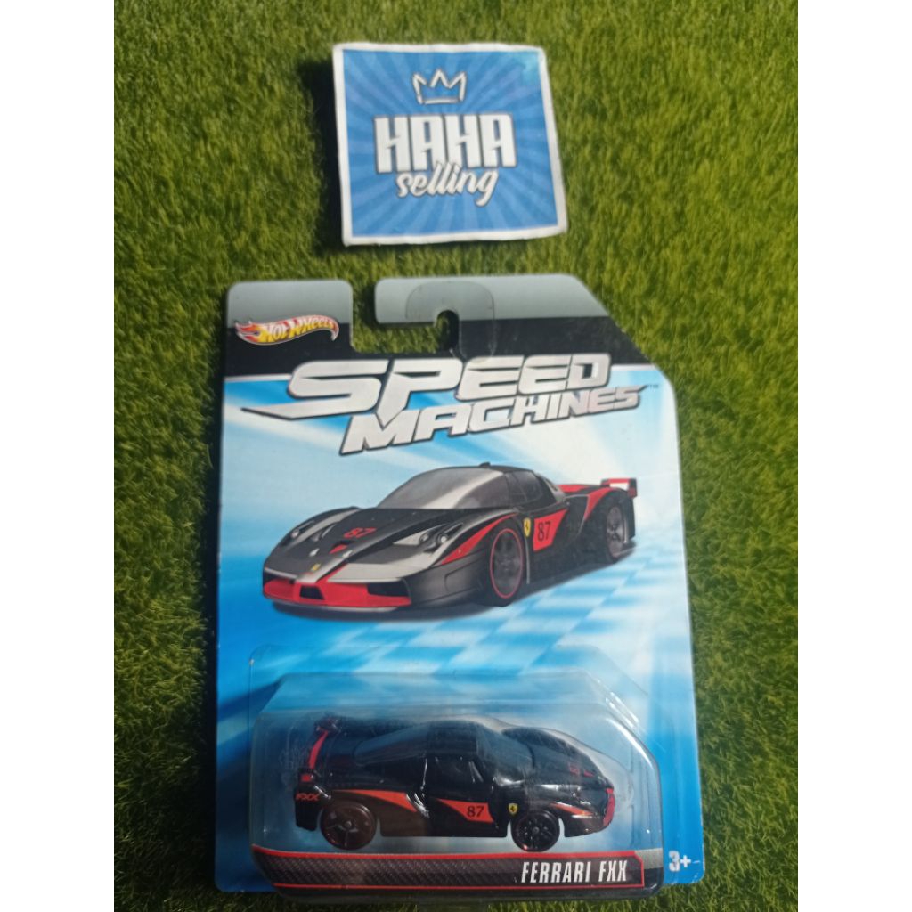 Hot Wheels 2009 Speed Machines '09 Ferrari 599 XX Black - HW SPEED MACHINES™ - Rare Item Collection 