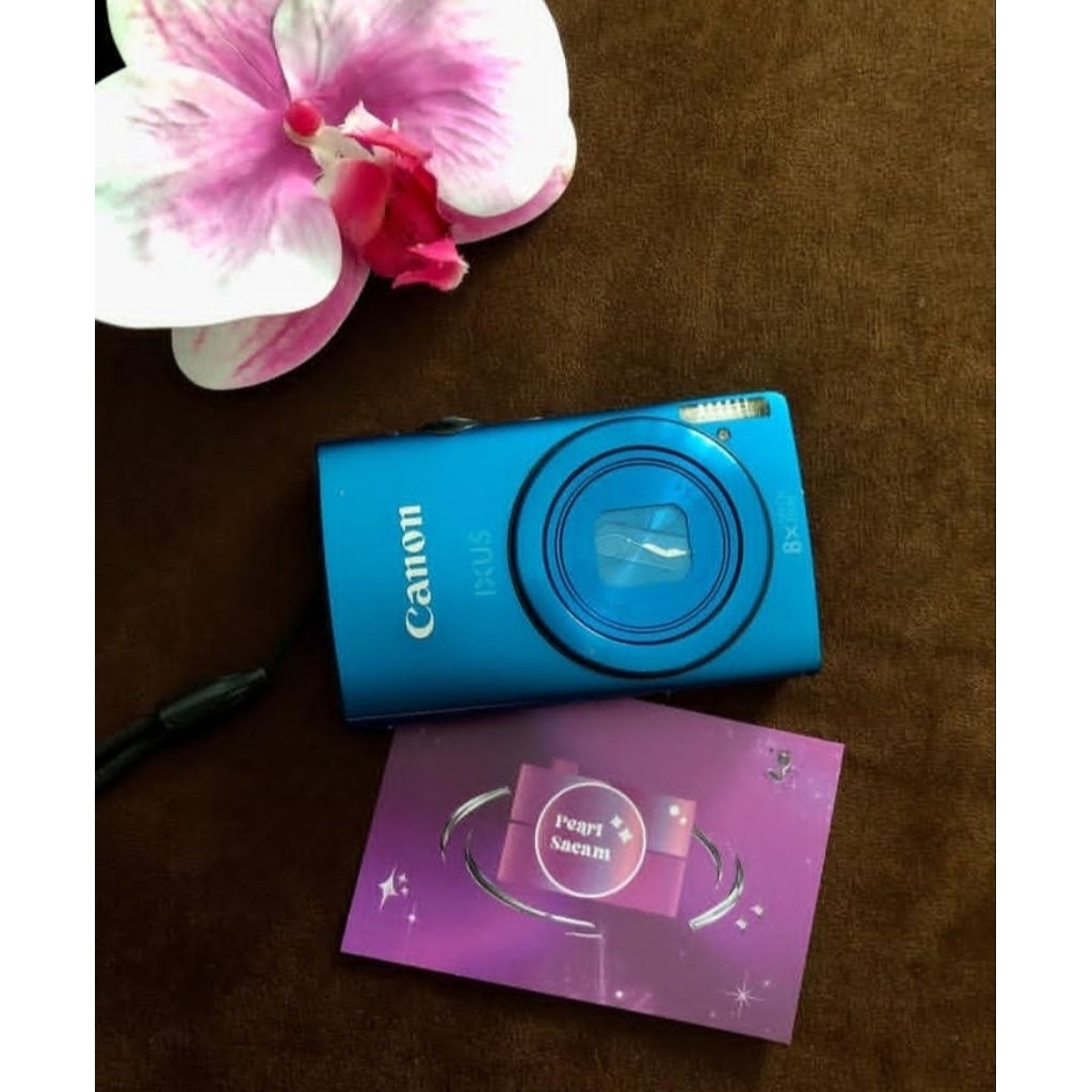 digicam canon ixus 230 hs blue preloved digital camera second biru