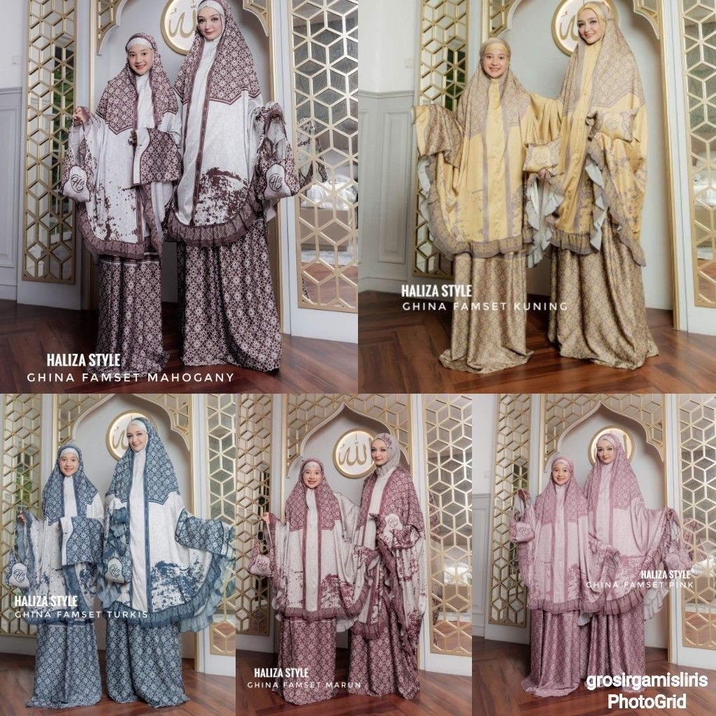 Mukena Koko Sarung Haliza Ghina Mukena Haliza Sarung Haliza Koko Haliza by Haliza Style Haliza Syar'