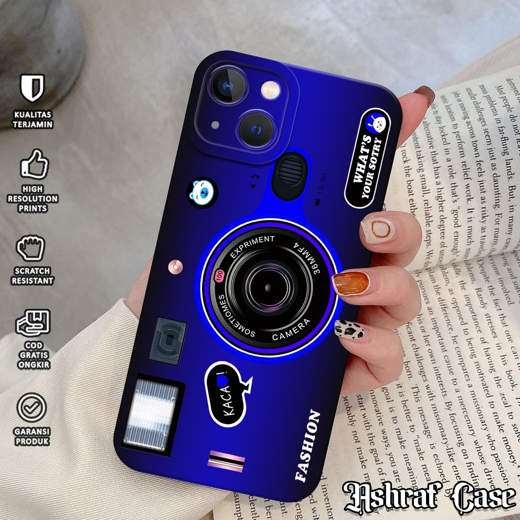 Case For Iphone 13  - Softcase Hp Iphone 13 [ BR - CMR ] - Silicon Cassing Hp Wanita / Pria - Kesing