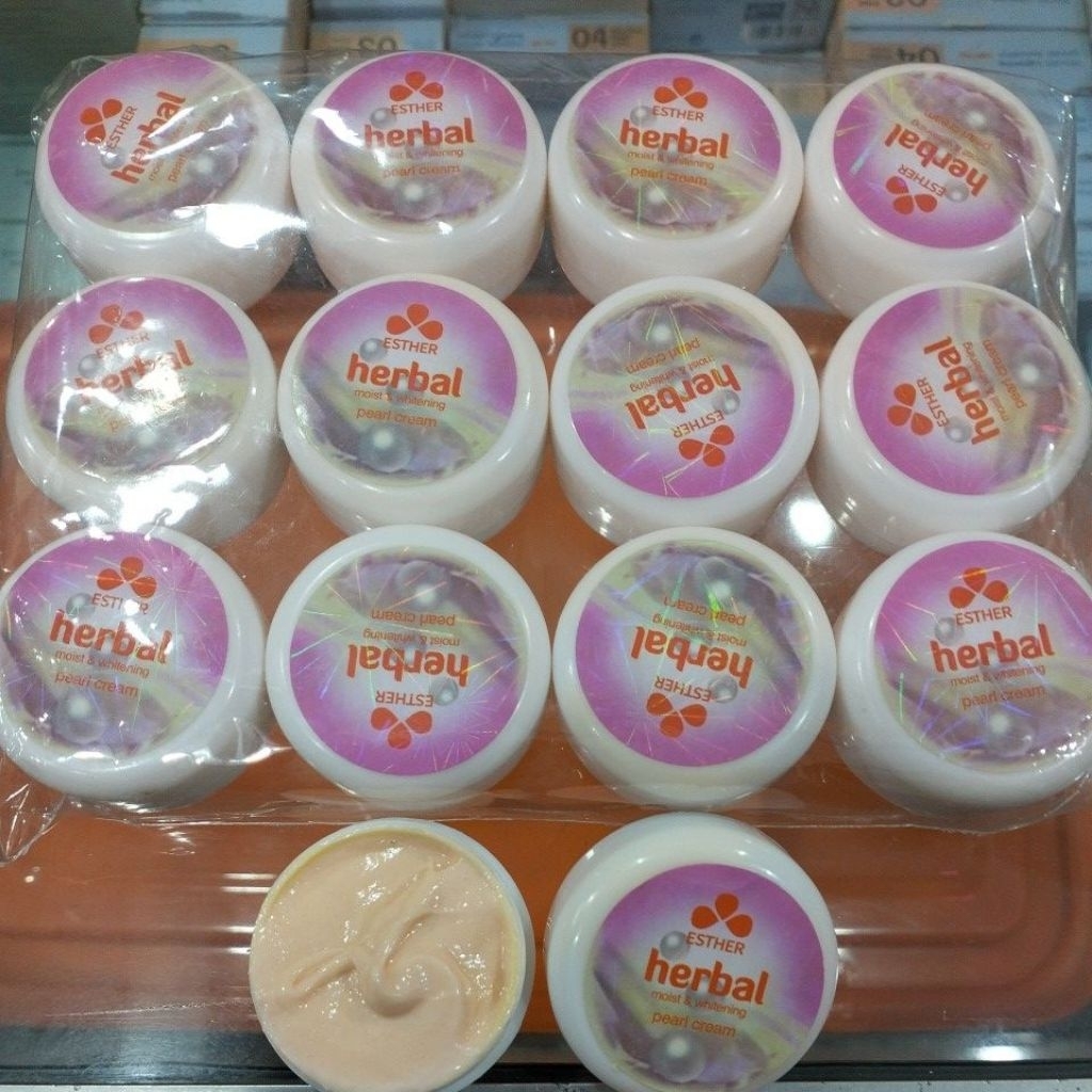 Herbal Ester ORIGINAL 1 lusin (12pc). CREAM AGAK KEPINK