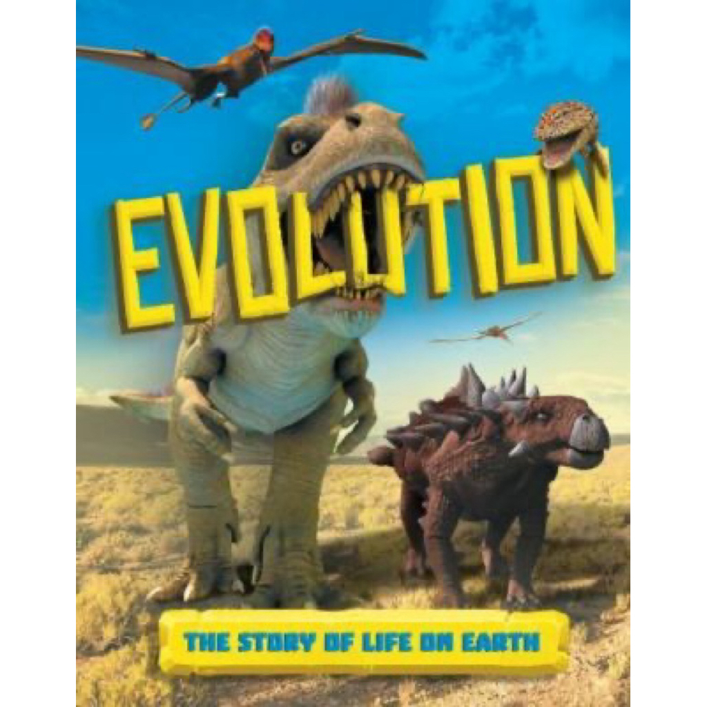 Buku Anak Evolution The Story of Life on Earth – Buku Edukasi Tentang Dinosaurus dan Evolusi