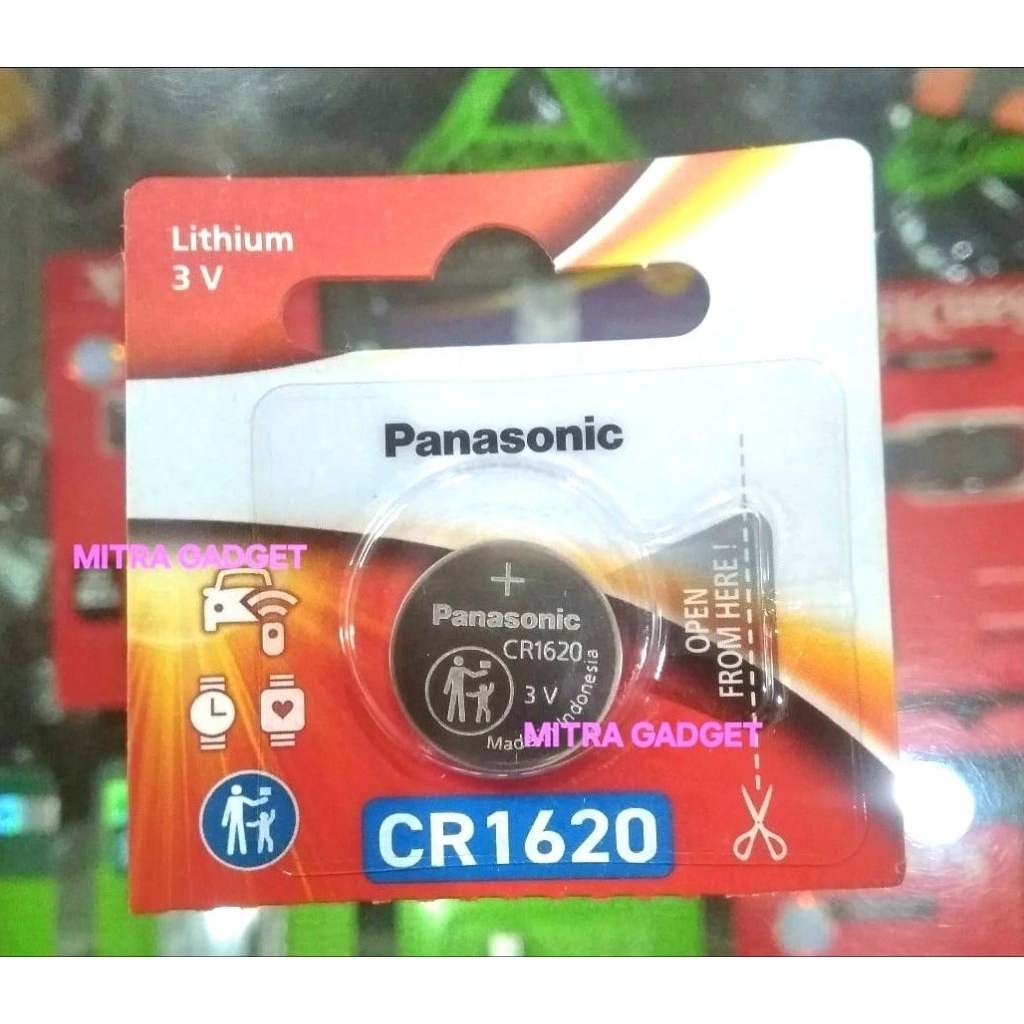 Baterai Panasonic CR1620 - CR 1620  Battery Batre