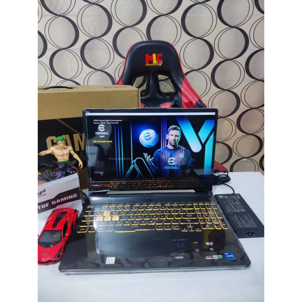 Laptop Gaming Asus TUF DASH NVIDIA RTX 3015Ti Core i7 RAM 16Gb SSD 512Gb DUAL VGA