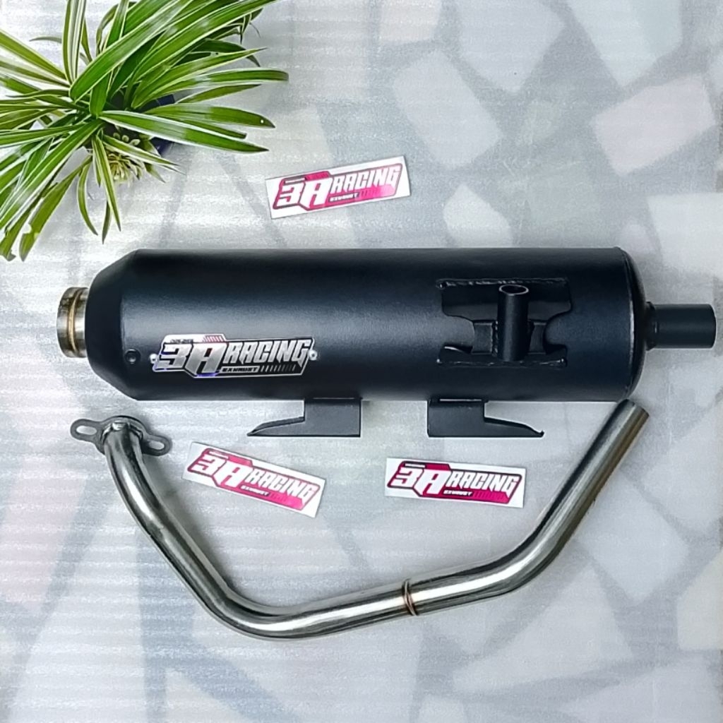 Knalpot Honda Vario LED 125 old moncong Shijiro