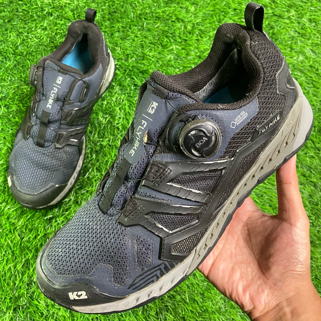 K2 Low Boa System Blue Mesh Outdoors shoes preloved size 41