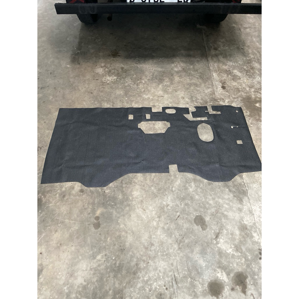 karpet traga model bahan original mobil isuzu traga