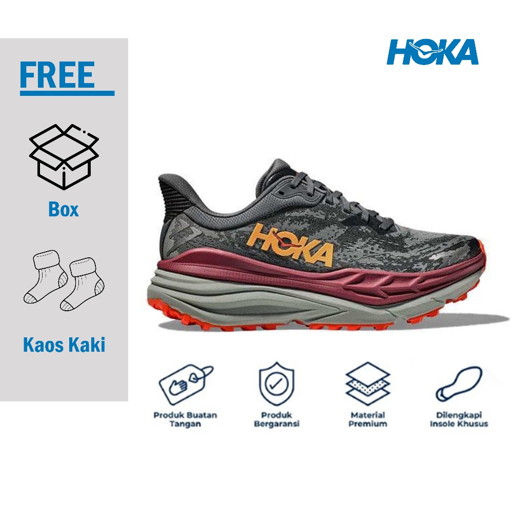 Sepatu Hoka One One Stinson Atr 7 Castlerock Men's