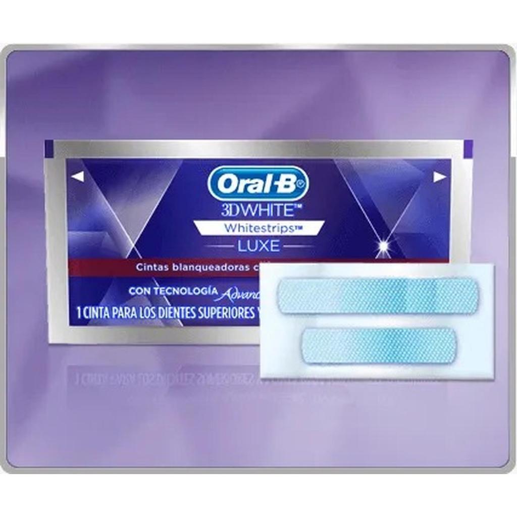 ORAL-B WHITE STRIPS ADVANCED SEAL 3D WHITENING ORAL B WHITESTRIPS | PEMUTIH GIGI (SACHET)