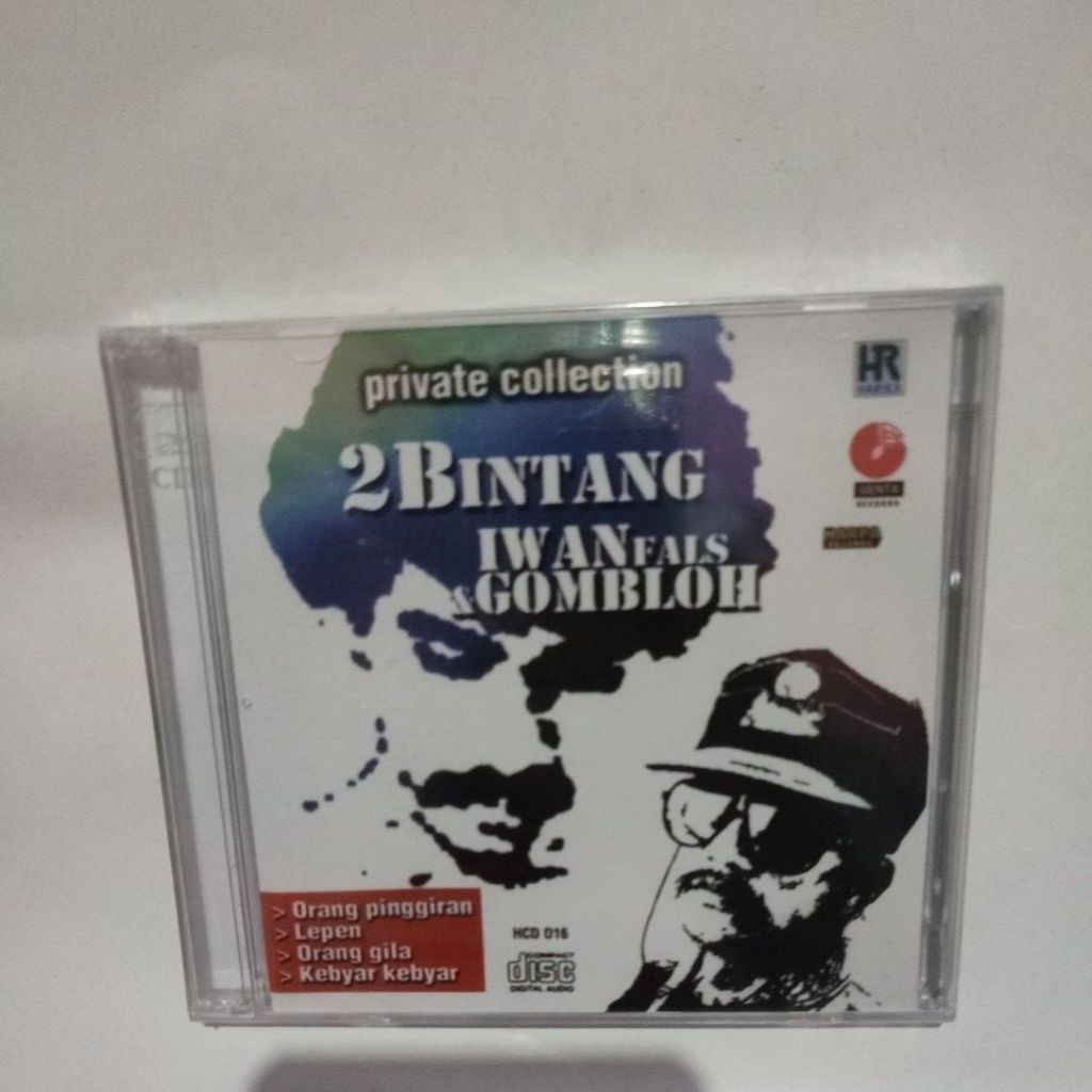 CD PRIVATE COLLECTION 2BINTANG IWAN FALS & GOMBLOH