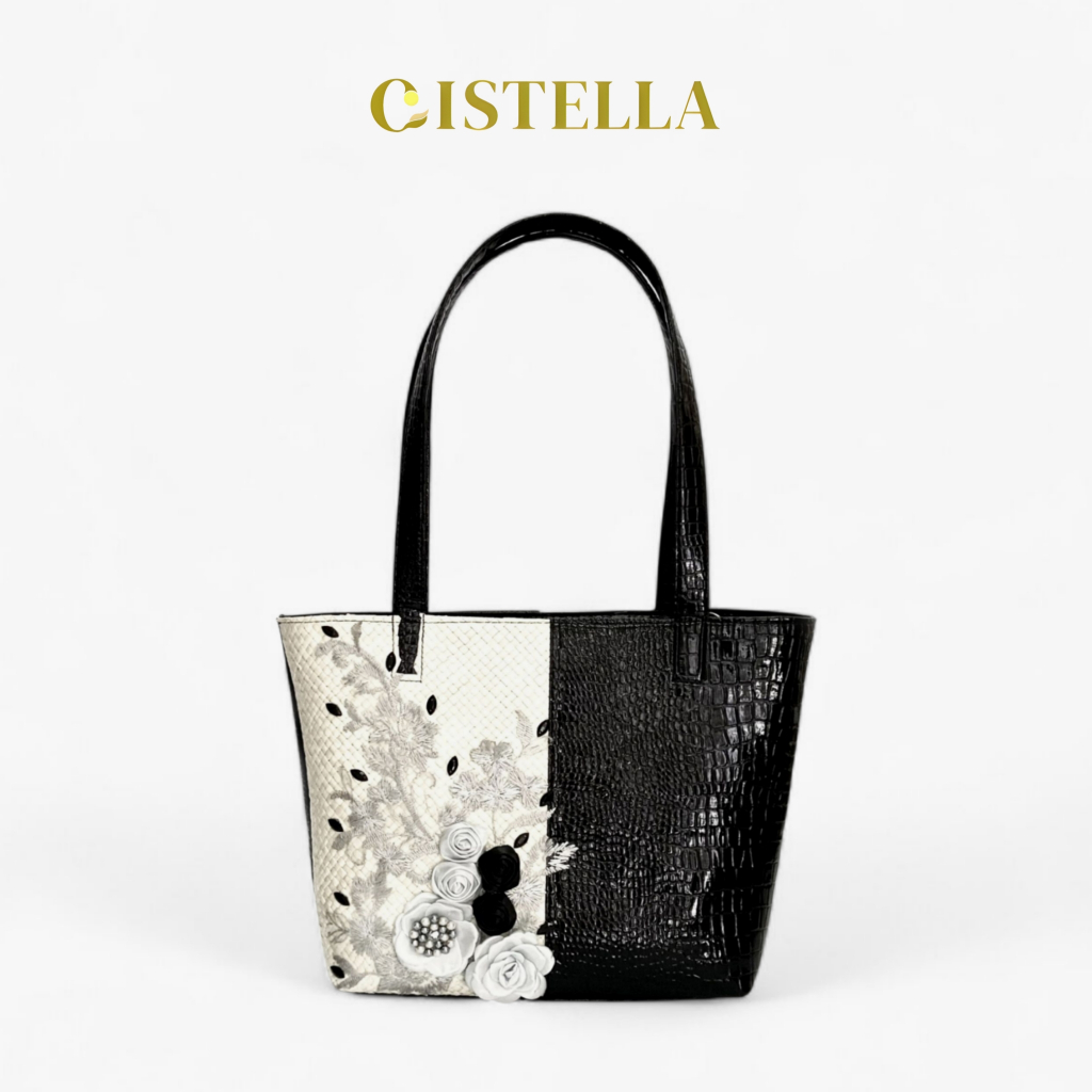 CISTELLA - Tas Wanita Kanira Bag Tas Tote Wanita Eksklusif Tas Wanita Trendy Tote Bag Kulit Sintetis