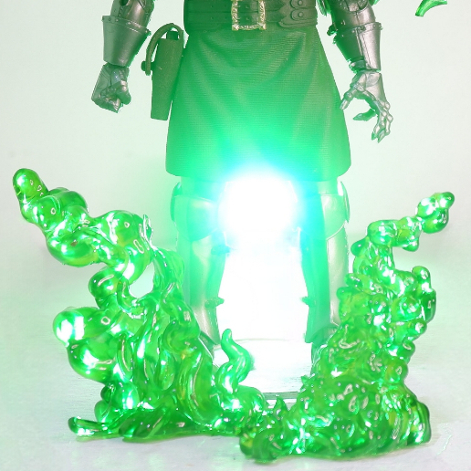 Miniature accessories Magic Fire Smoke effect for Marvel Legends Dr Doctor Doom Mezco kitbash Action
