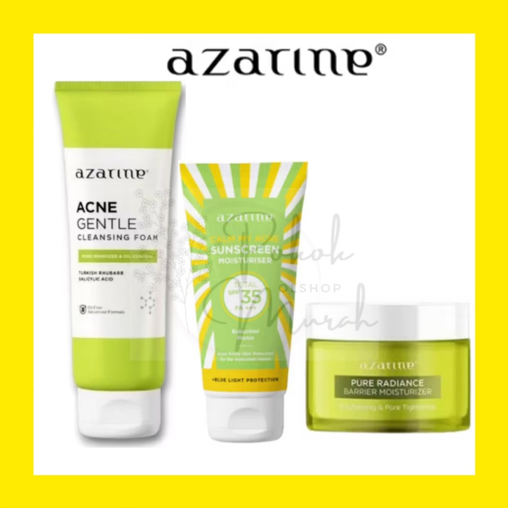 Azarine Paket Anti Acne isi 3