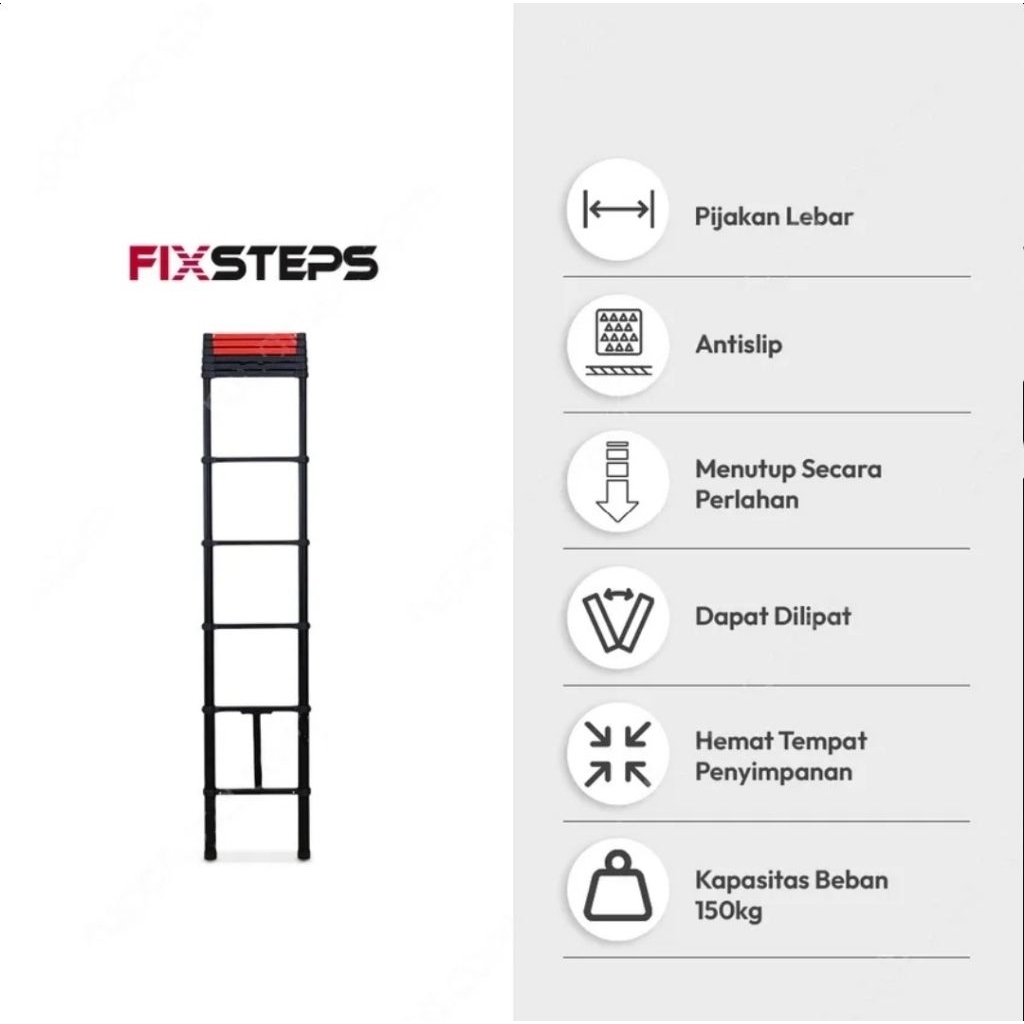 Tangga Teleskopik 3.8 Meter