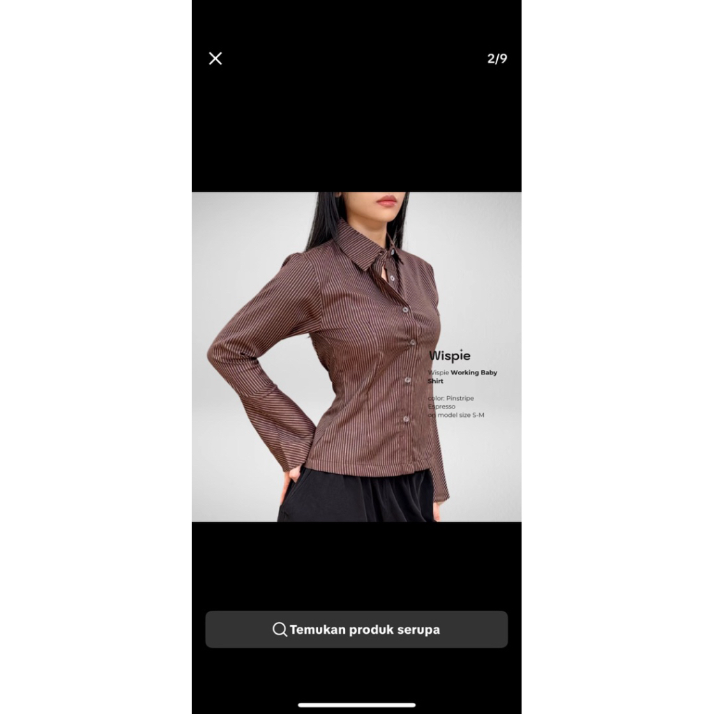 PRELOVE KEMEJA WISPIE