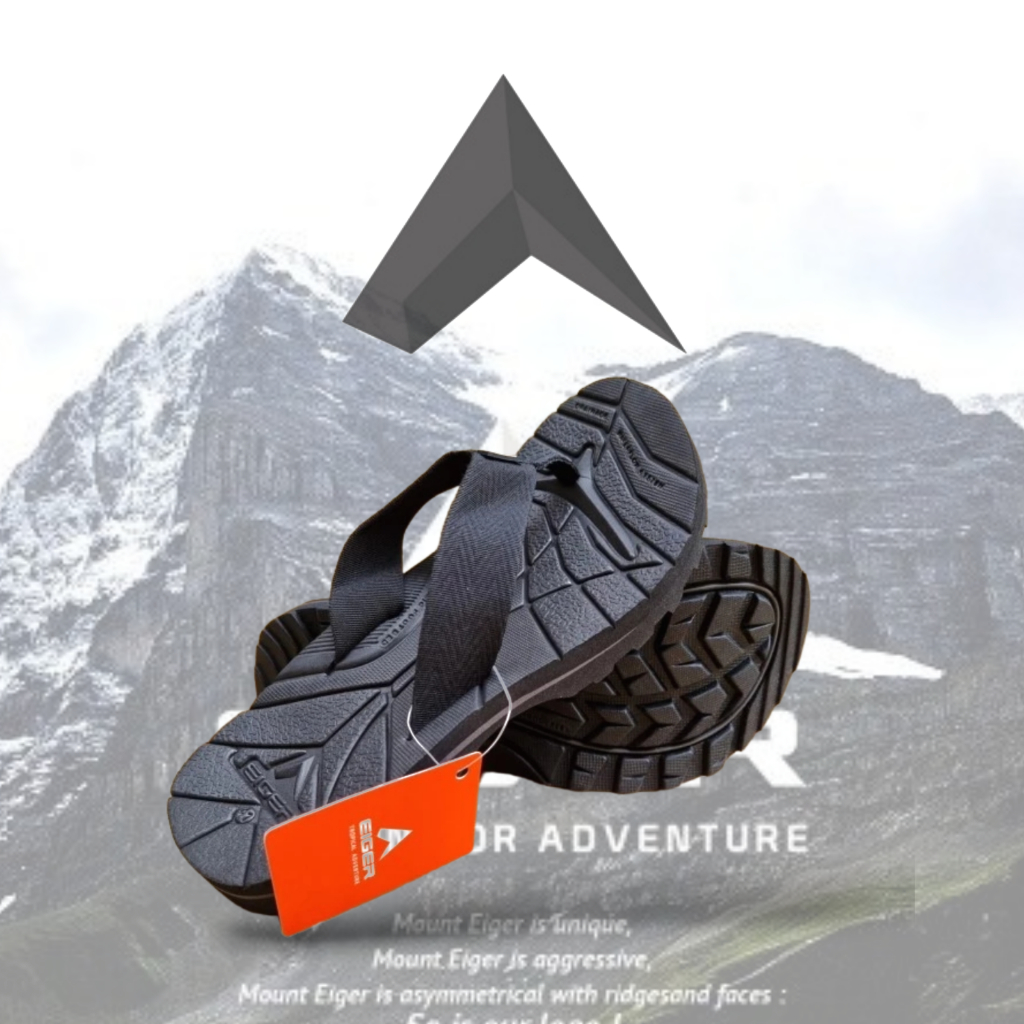 ORIGINAL - SANDAL EIGER1998 KINKAJOU JAPIT HITAM PINCH