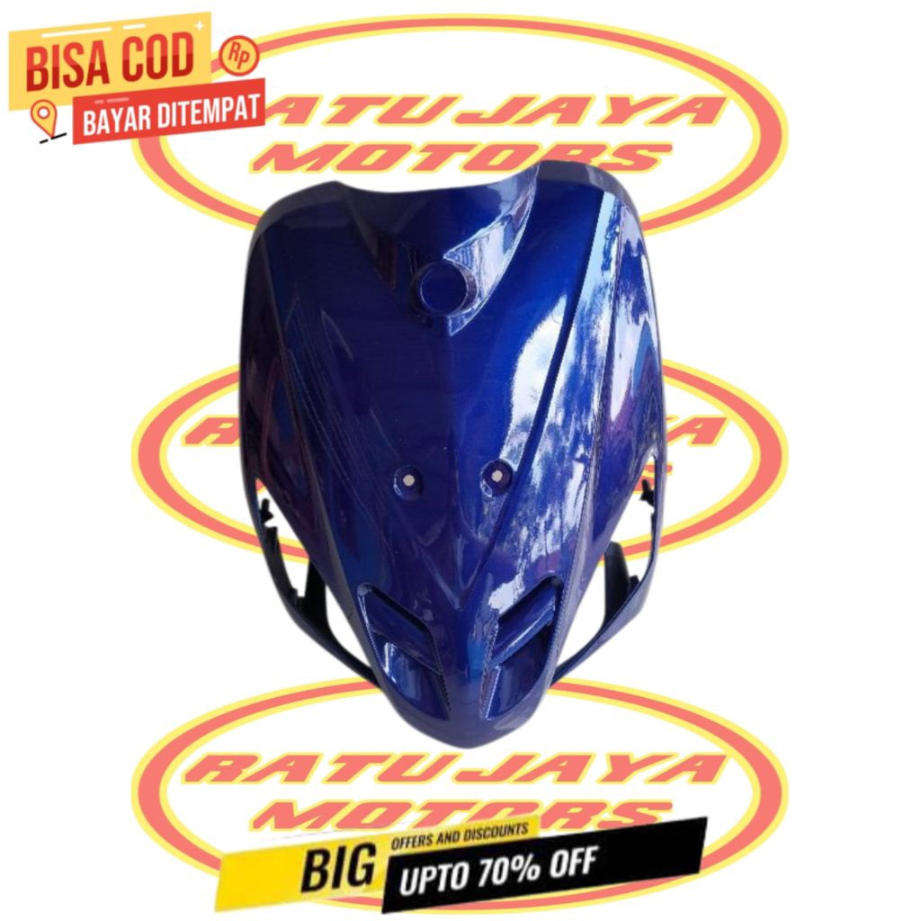 TAMENG DASI DEPAN MIO SPORTY LAMA BIRU TUA