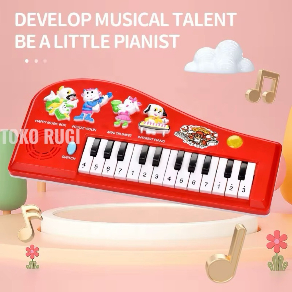 Piano Anak 6928 Piano Mainan Anak Piano Keyboard