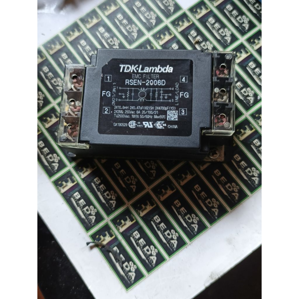 Nois filter RSEN-2006D TDK-Lambda 6amper