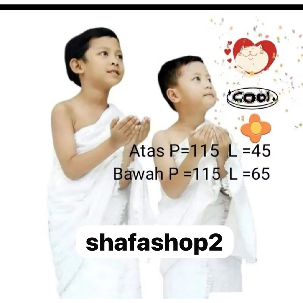 kain ihrom anak tk kain ihrom manasik anak kain ihrom non instan kain ihrom instan anak tk