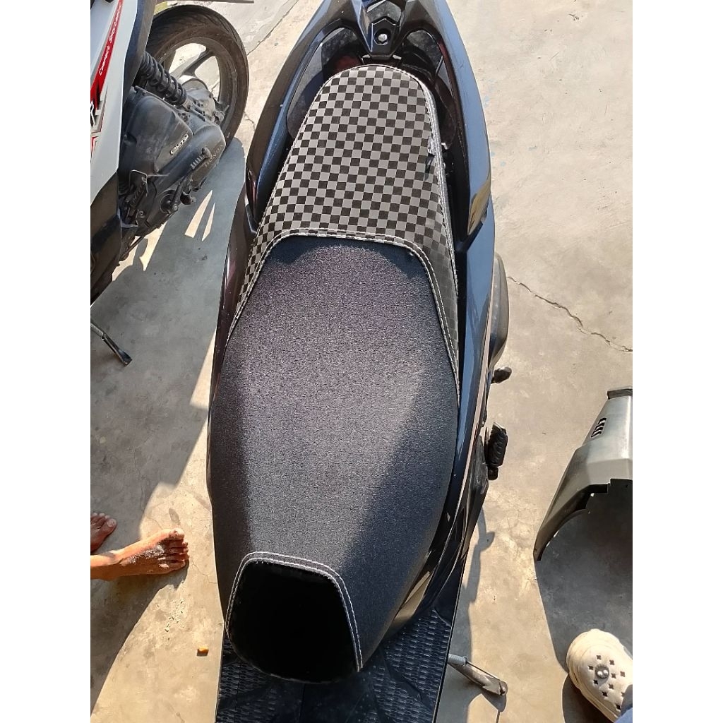 fullset jok tingkat Vario 125/150 LED new//jok Vario 110 karbu kulit 3D//jok Vario kulit amplas sete