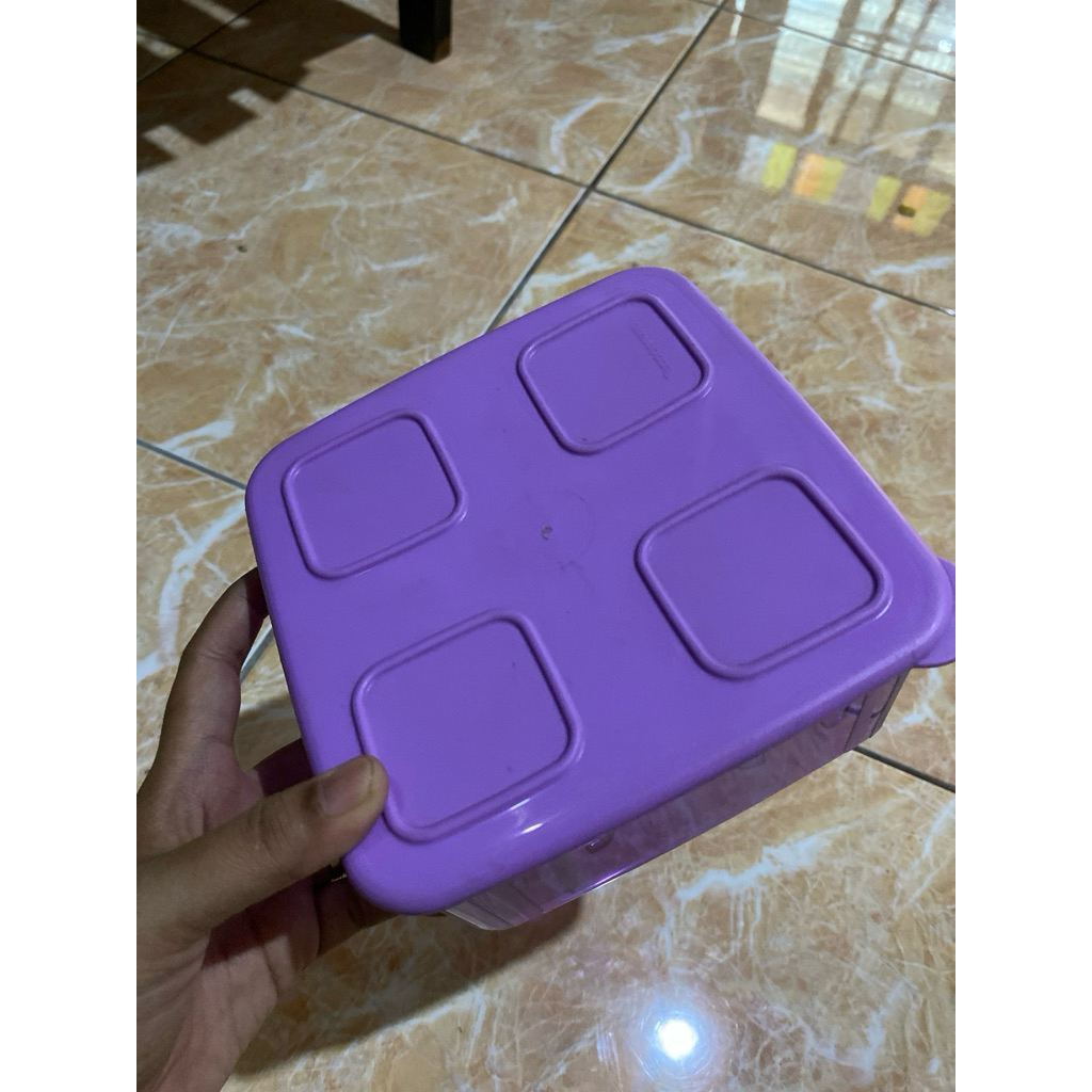 toples kristal pendek tupperware