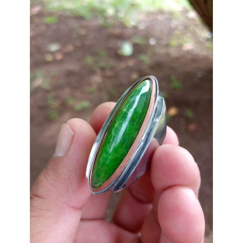 Batu pandan hijau Asli ( Real pict)