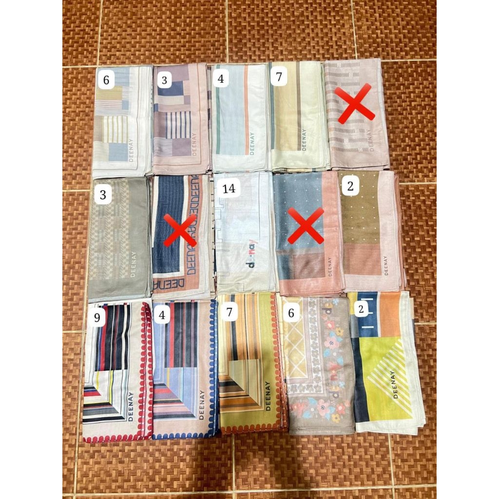 jilbab deenay defect, jilbab segiempat, jilbab deenay