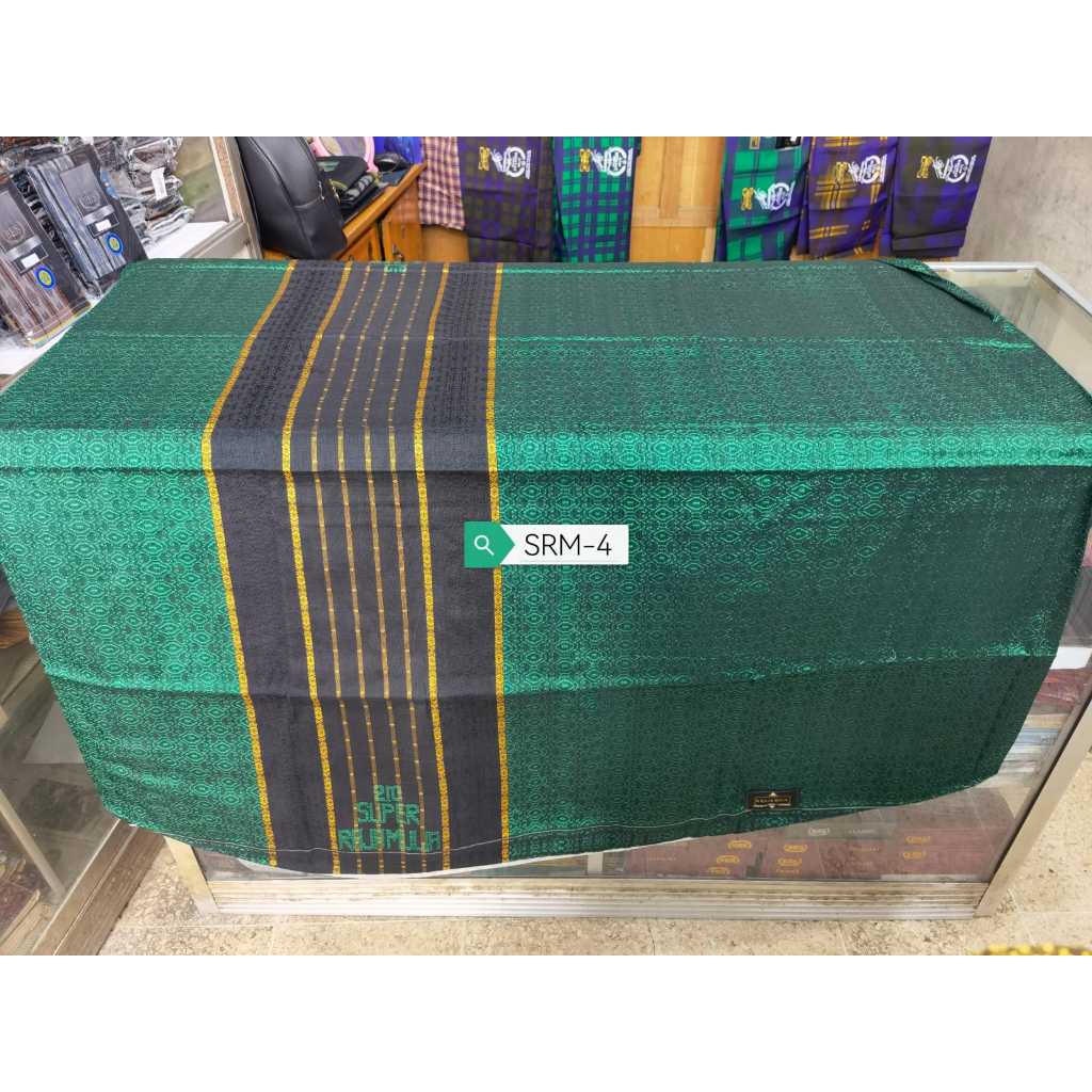 BISA COD - SARUNG SUPER RAJA MULIA 210 TENUN SUTRA MEWAH ELEGANT