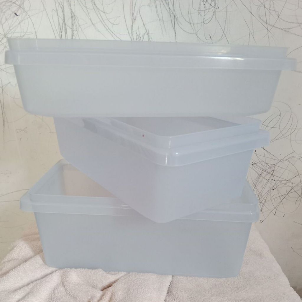BARU BASE TANPA TUTUP STAK N STOR// KULKAS// SNACK//TUPPERWARE