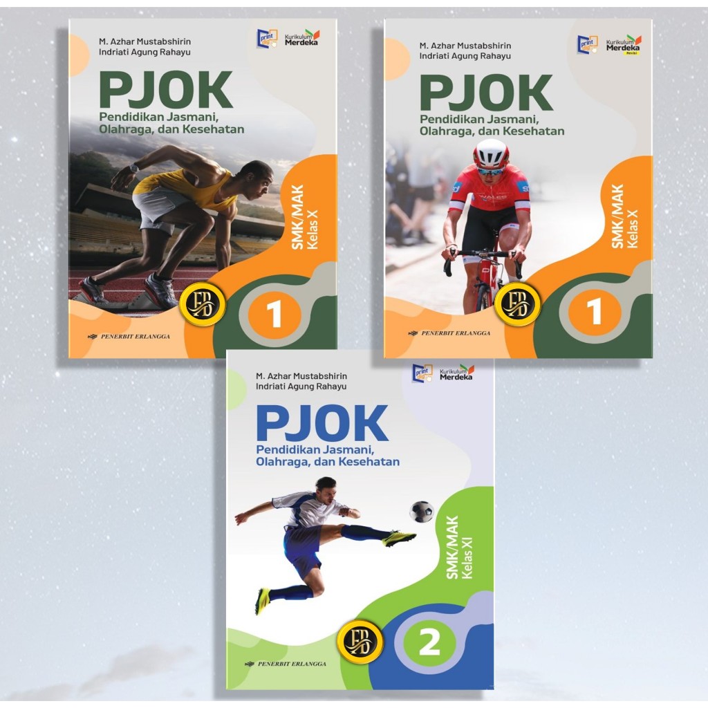 [Penerbit Erlangga] PJOK SMK KELAS 10 & 11 KURIKULUM MERDEKA & REVISI