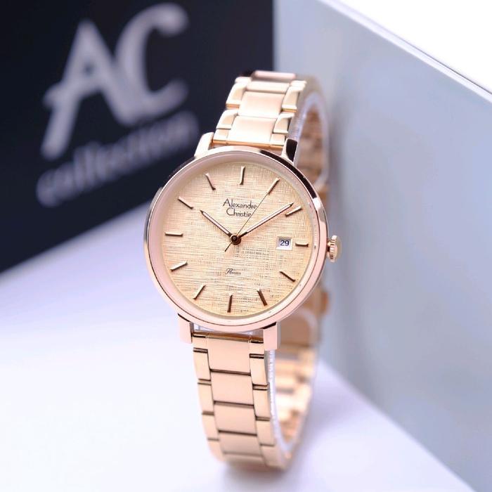 Jam Tangan Alexandre Christie Wanita AC 2870 AC2870 Original Garansi Resmi Alexander Christie 2870